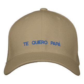 Brodée Espagnol Te Quiero Papa Casquette brodé