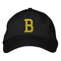 Expliquez-le Lettre initiale B Casquette de balle