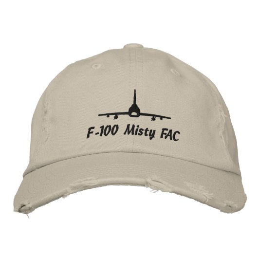 Brodée F-100 Misty Golf Casquette (Devant)