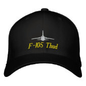Brodée F-105 Casquette de golf (Devant)