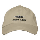 Brodée F-15E Casquette de golf (Devant)