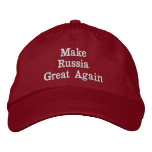 Brodée Faites à la Russie le grand encore casquette