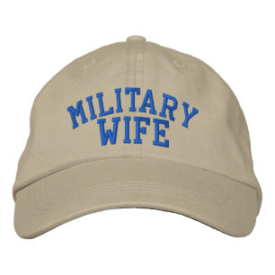 Brodée Femme militaire Casquette par SRF
