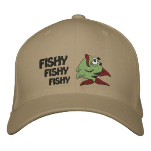 Brodée FISHY FISHY FISHY Casquette brodé