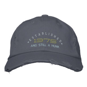 Brodée Fondée en 1975 Hunk Broidery Casquette
