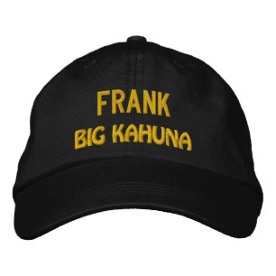 Brodée Funny BOSS Big Kahuna Casquette avec nom personnal