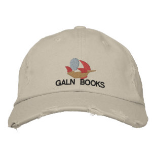 Brodée Galn Books Casquette brodé