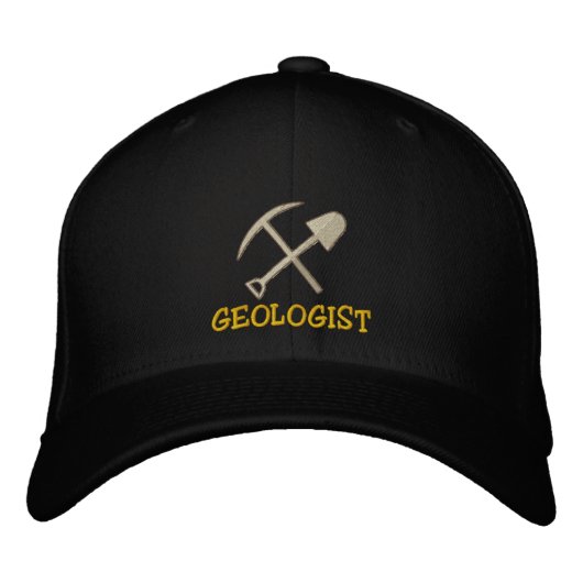 Brodée Géologue Casquette brodé (Devant)