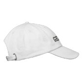 Brodée Géorgie brodé Casquette ajustable Cool gris (Droite)