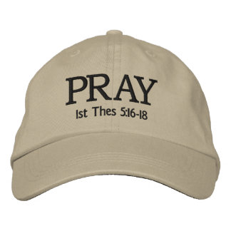 Brodée GraceWear - Casquette de prière - Black Stitch