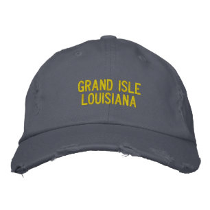 Brodée Grand Isle, Louisiane Casquette brodé