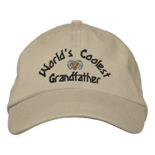 Brodée Grand-père le plus froid du monde Casquette brodé