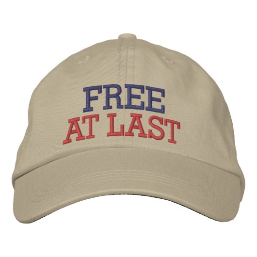Brodée Gratuit à Dernier ! Casquette par SRF (Devant)