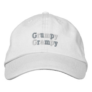 Brodée Grumpy Grampy Casquette de baseball brodé