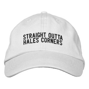 Brodée Hales Corners Casquette Wisconsin