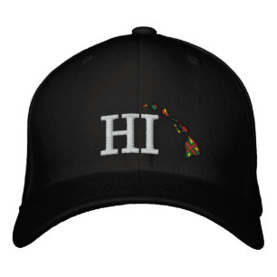 Brodée HI Hawaii Casquette brodé