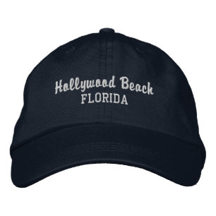 Brodée Hollywood Beach Floride Casquette de baseball brod