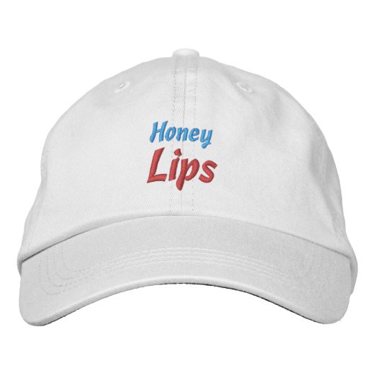 Brodée HONEY LIPS casquette (Devant)