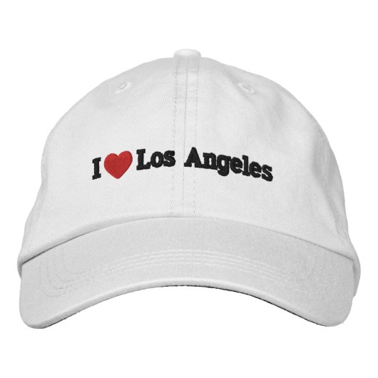 Brodée I Heart Los Angeles brodé Casquette (Devant)