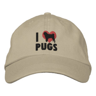 Brodée I Love Carlins Casquette brodé