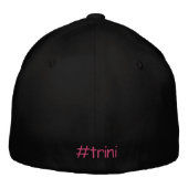 Brodée Indicatif régional Casquette Trini 868 (Dos)