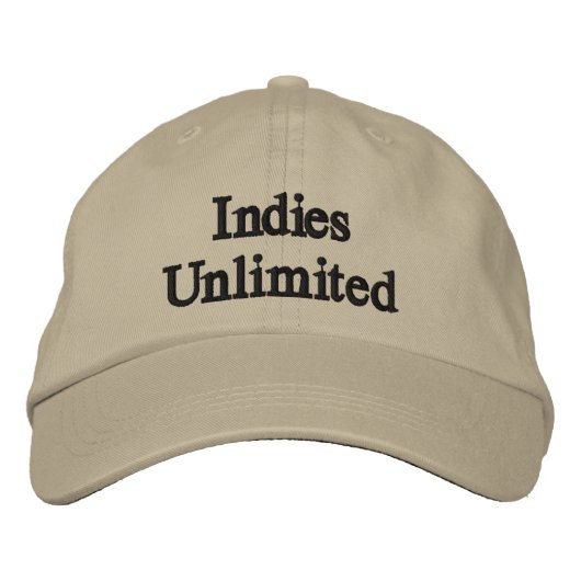 Brodée Indies Unlimited Casquette de baseball (Devant)