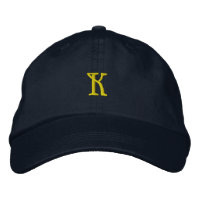 INITIAL "K" Designer Casquette