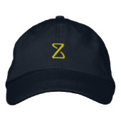 Brodée INITIAL "Z" Designer Casquette (Devant)
