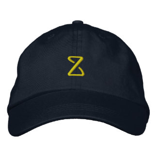 Brodée INITIAL "Z" Designer Casquette