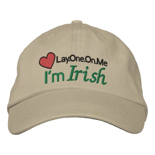 Brodée Irish St. Pat. Casquette (Devant)
