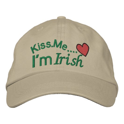 Brodée Irish St. Pat. Casquette (Devant)