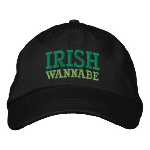 BRODÉE IRLANDE WANNABE BASEBALL CASQUETTE EMBROIDÉE
