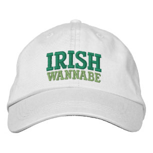 BRODÉE IRLANDE WANNABE BASEBALL CASQUETTE EMBROIDÉE