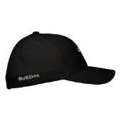 Brodée IRunToDrink Casquette de baseball noir brodé (Droite)