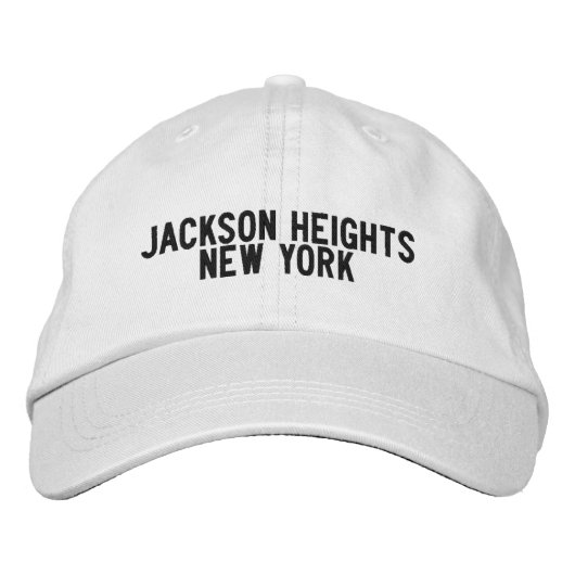Brodée Jackson Heights Casquette de New York (Devant)