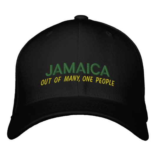Brodée Jamaïque, Casquette de beaucoup de gens (Devant)