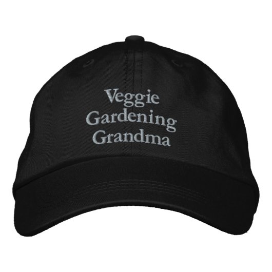 Brodée Jardinage Casquette de baseball brodé (Devant)