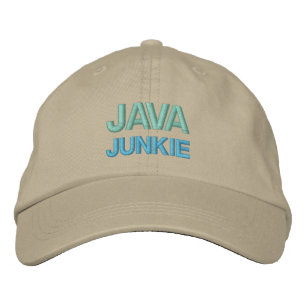 Brodée JAVA JUNKIE casquette