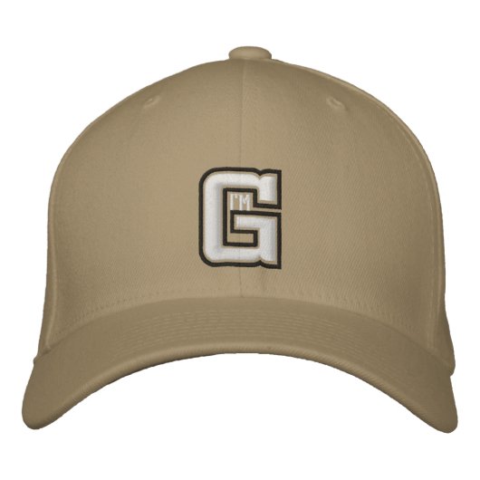 Brodée Je suis Casquette brodé G (Devant)