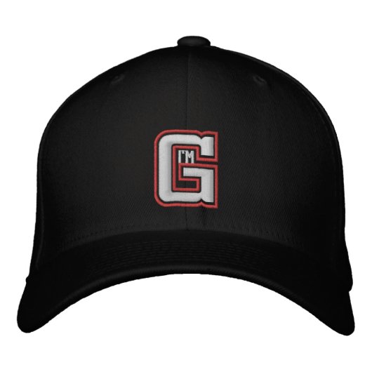 Brodée Je suis Casquette brodé G (Devant)