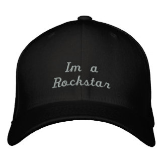 Brodée Je suis un casquette rockstar