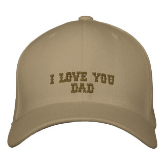 Brodée Je t'aime papa Casquette brodé