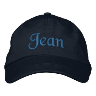 Brodée Jean Personnalisé Casquette de baseball brodé