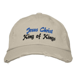 Brodée Jésus Christ Roi des Rois Mesdames Casquette brodé
