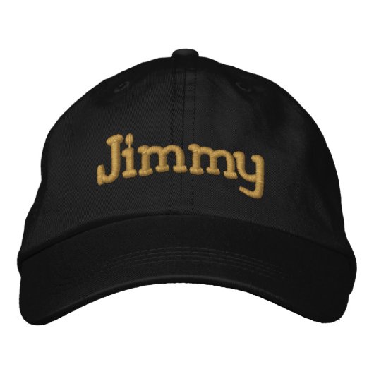 Brodée Jimmy Casquette / Casquette de baseball personnali (Devant)