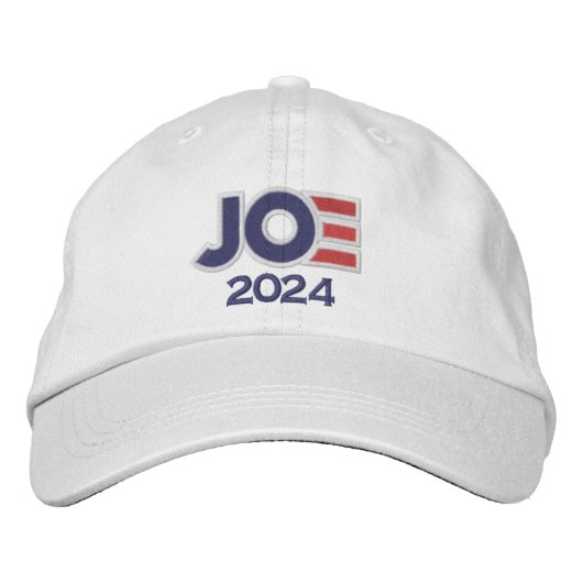 Brodée Joe Biden 2024 - Juste Joe Casquette de baseball b (Devant)
