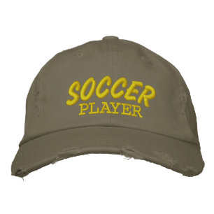Brodée Joueurs de soccer Casquette brodé personnalisé