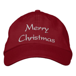 Brodée Joyeux Casquette de Noël