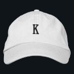 Brodée K -Lettre Monogramme impressionnant Casquette élég<br><div class="desc">Lettre K Monogramme impressionnant-Casquette élégant et élégant Casquette de baseball brodé brodé. Découvrez notre Casquette brodé de qualité - un véritable mélange de style, de confort et d'artisanat. Cet accessoire méticuleusement fabriqué est conçu pour élever votre look tout en vous offrant le plus grand confort. Ce Casquette/Casquette vous permet de...</div>