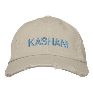 Brodée KASHANI Casquette de baseball en détresse